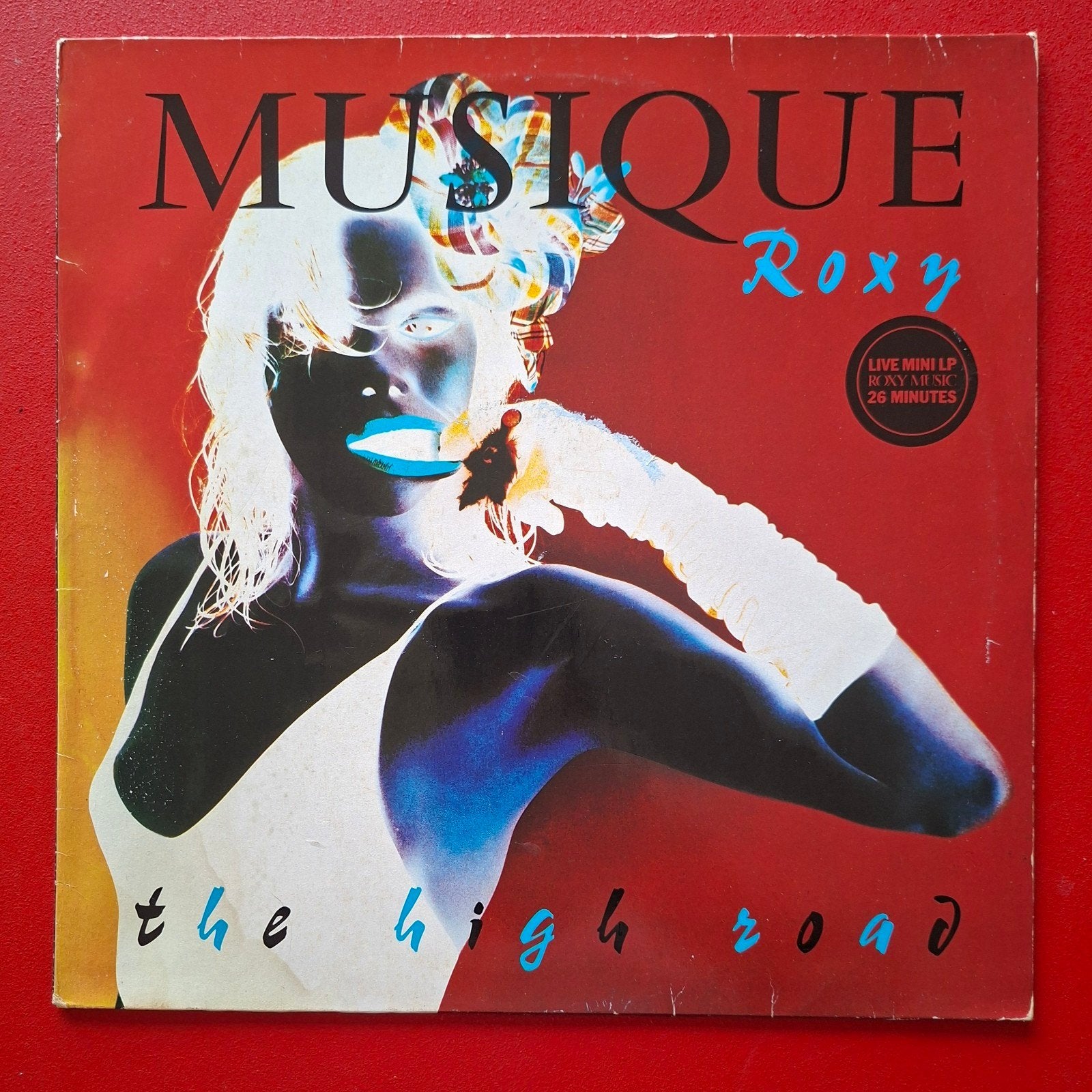 Roxy Music - The High Road (Live Mini LP), LP, Gebruikt, Ophalen of Verzenden, Classic Rock