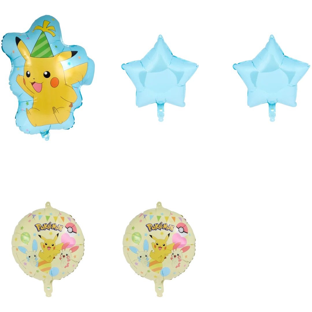Pokemon bordjes, bekers, ballonen Gratis ophalen, Ophalen, Zo goed als nieuw, Versiering, Verjaardag