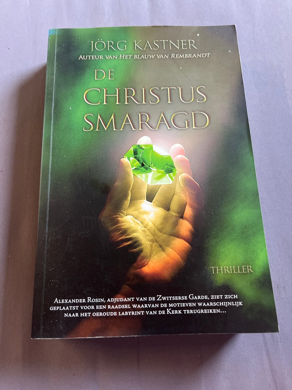 De Christus Smaragd - Jörg Kastner (Thriller), Boeken, Thrillers, Zo goed als nieuw, Europa overig, Ophalen of Verzenden