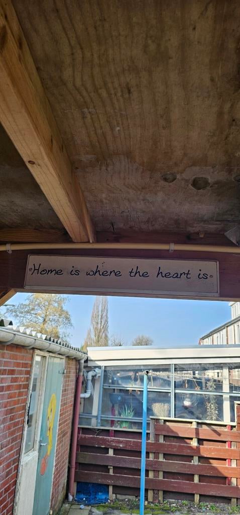 Decoratieve houten bordjes met inspirerende teksten, Huis en Inrichting, Woonaccessoires | Tekstborden en Spreuken, Ophalen, Gebruikt