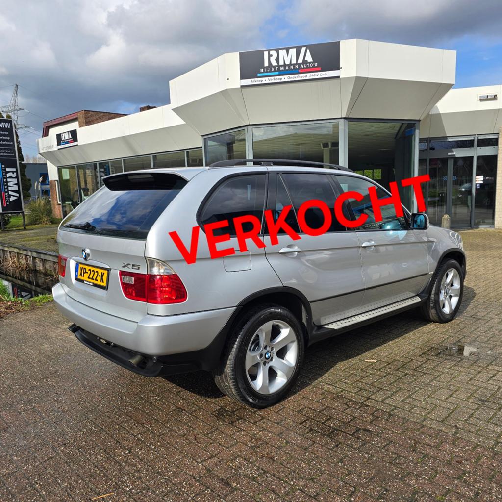 Youngtimer BMW X5 3.0 I AUT 2005 Grijs, Auto's, BMW, Bedrijf, X5, 4x4, ABS, Benzine, Euro 4, G, SUV of Terreinwagen, Automaat