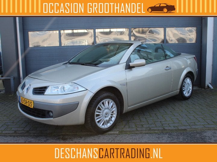 Renault Mégane Coupé-Cabriolet 1.6-16V Tech Line Electr Ka, Voorwielaandrijving, Xenon verlichting, Gebruikt, 4 cilinders