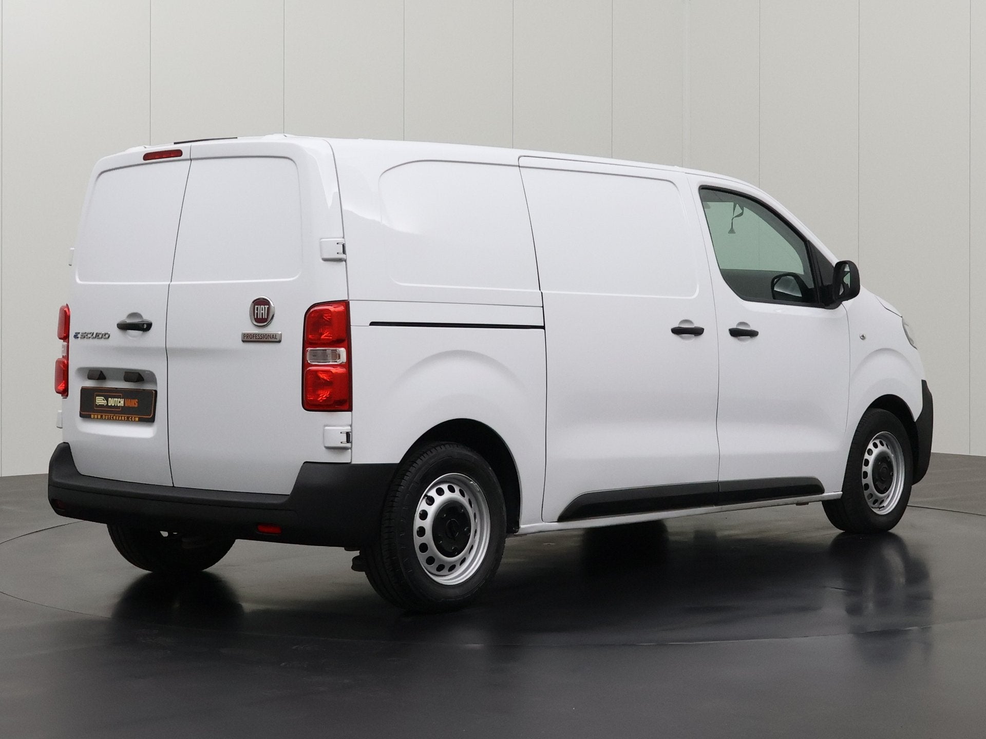 Fiat Scudo Lang Elektrisch 75Kwh | Airco | Cruise | 3-Zits, Automaat, Stof, Gebruikt, Zwart