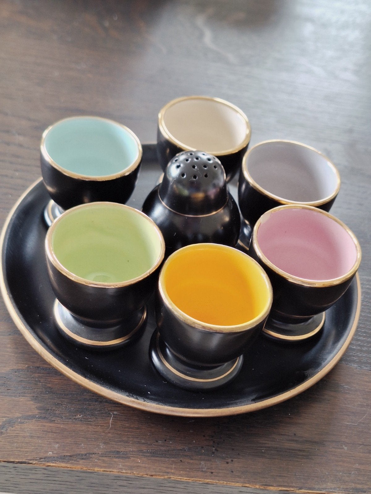 Eierdopjes set, Ophalen of Verzenden