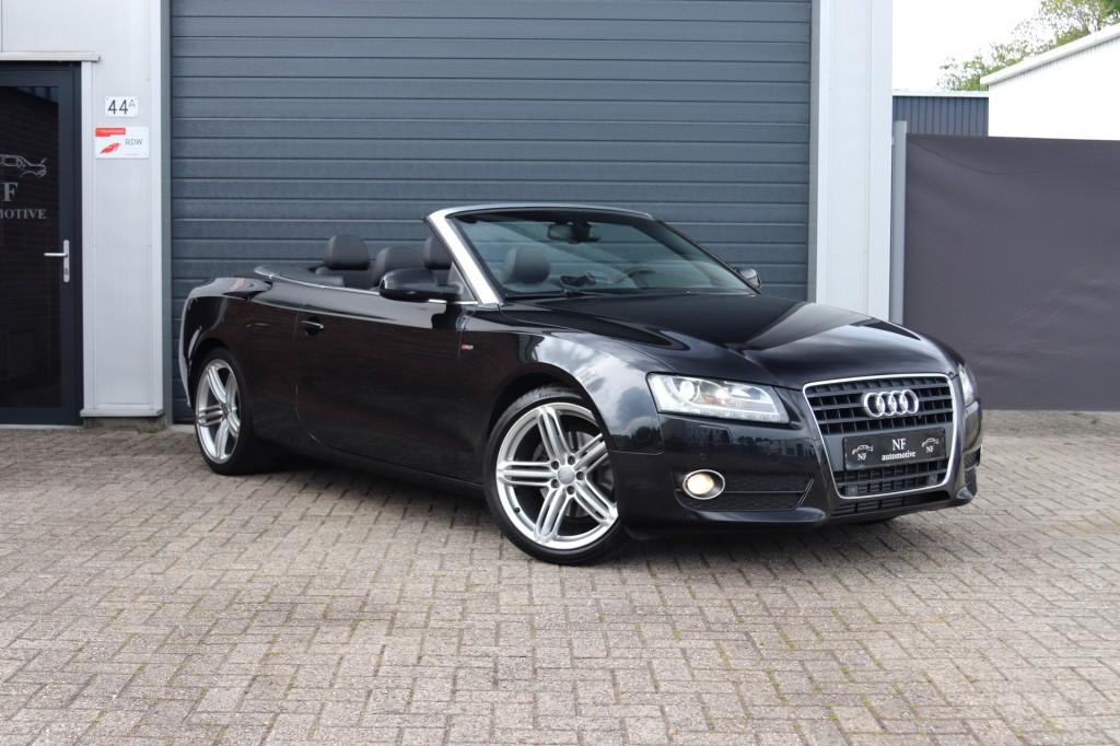 Audi A5 A5 Cabriolet 2.0TFSI - Alle historie! - B&O!, Auto's, Euro 5, Gebruikt, 4 cilinders, 4 stoelen