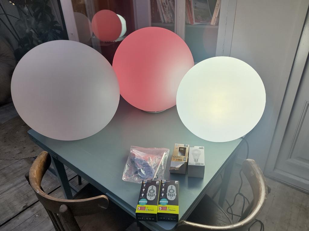 Sfeervolle lichtbollen tuinlamp bollamp voor in de tuin, Tuin en Terras, Ophalen, Netvoeding, Minder dan 50 watt, Led
