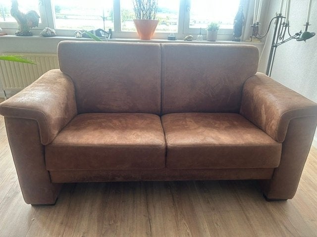 2 zits bankstel;, Huis en Inrichting, Ophalen, Overige materialen, Gebruikt, 150 tot 200 cm