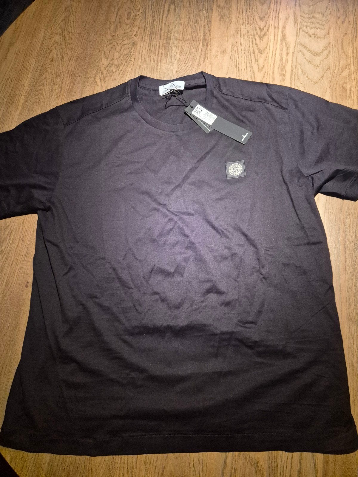 Stone Island T-shirt Zwart xxl - Nieuw met labels, Zwart, Nieuw, Overige maten, Ophalen of Verzenden