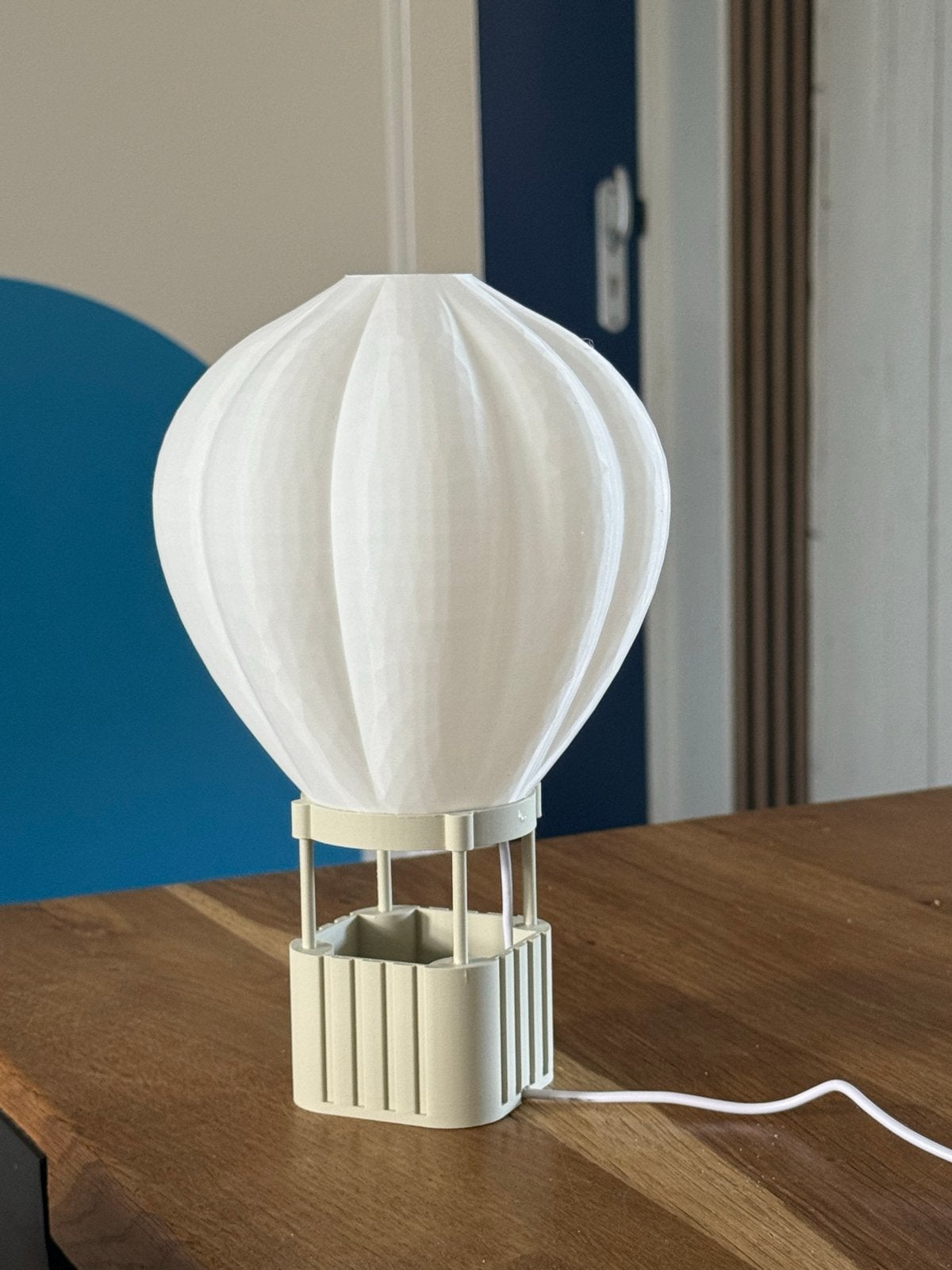 Dimbare Ballon Nachtlamp - Ideaal voor Babykamer, Ophalen, Nieuw, Kunststof, Modern