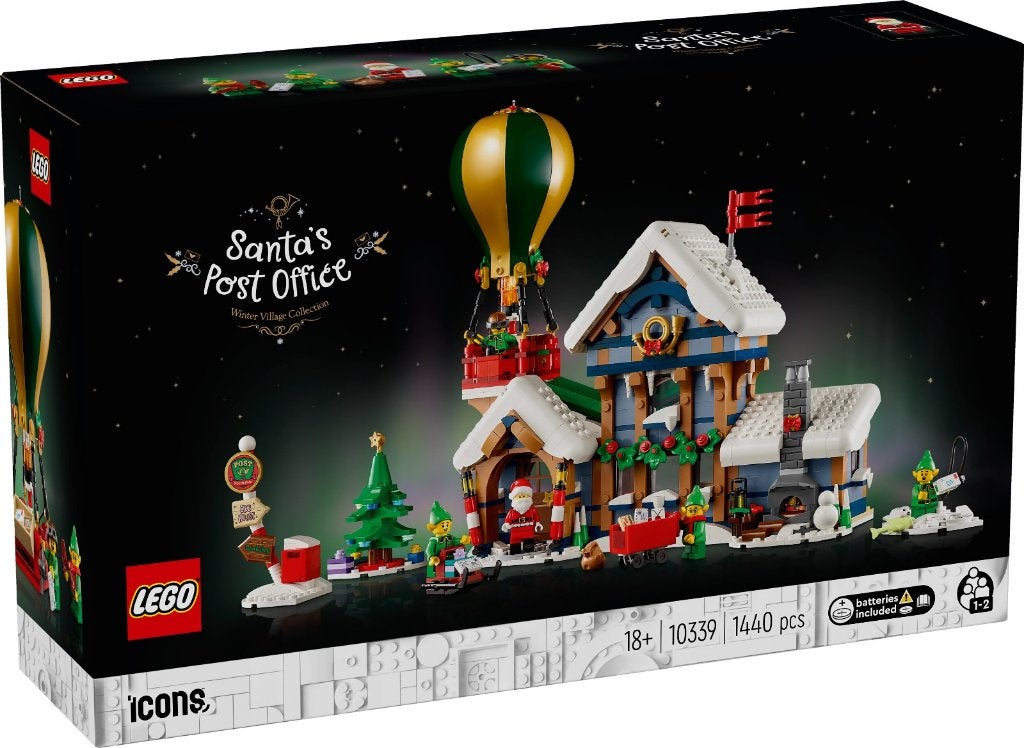 Lego 10339 Postkantoor van de kerstman nieuw sealed, Lego, Nieuw, Ophalen of Verzenden, Icons