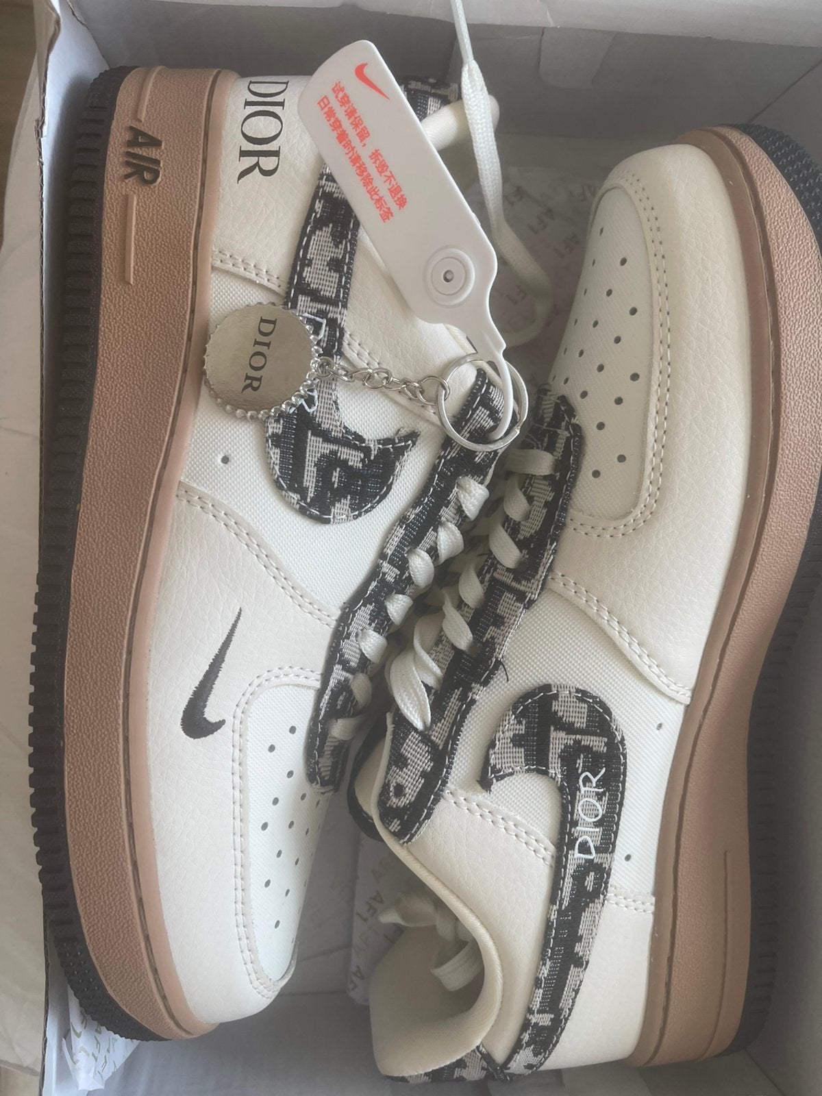 Nike Air Force 1 Low Maat 40.5, Ophalen, Nieuw, Wit, Sneakers of Gympen