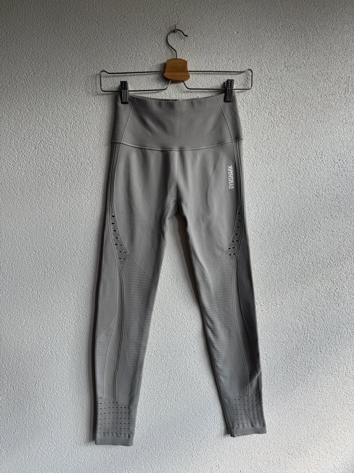 Gymshark grijze everyday seamless legging, Gymshark, Ophalen of Verzenden, Maat 36 (S), Grijs