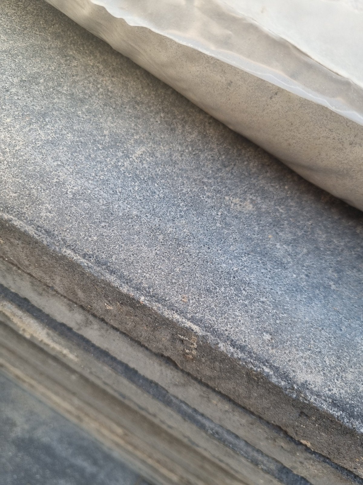 Gebruikte terrastegels, donkergrijs, 12stuks 60x60, Tuin en Terras, Tegels en Klinkers, Ophalen, Gebruikt, Minder dan 5 m², Beton