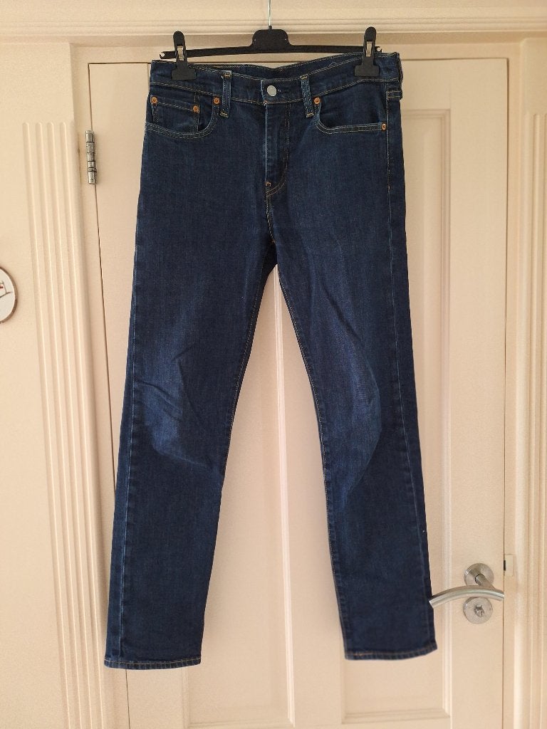 Levi's 502 blauwe jeans W 30 L 34 in zeer goede staat, W32 (confectie 46) of kleiner, Zo goed als nieuw, Levi’s, Verzenden