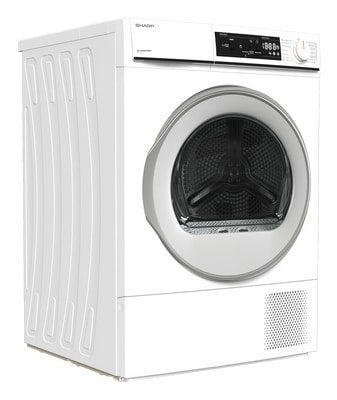 Foto 4 van Sharp KD-NHA8S6GW21-BX Warmtepompdroger - 8 kg - 15