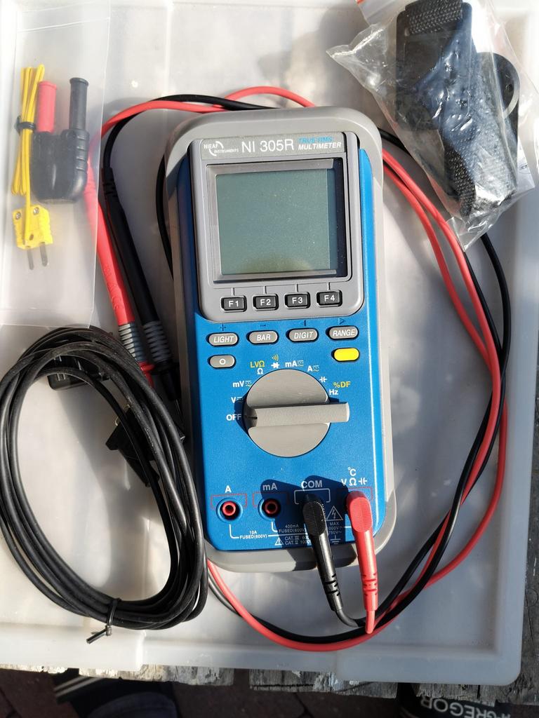 Nieaf NI 305R Digitale Multimeter - Zo goed als nieuw, Ophalen, Zo goed als nieuw, Multimeter