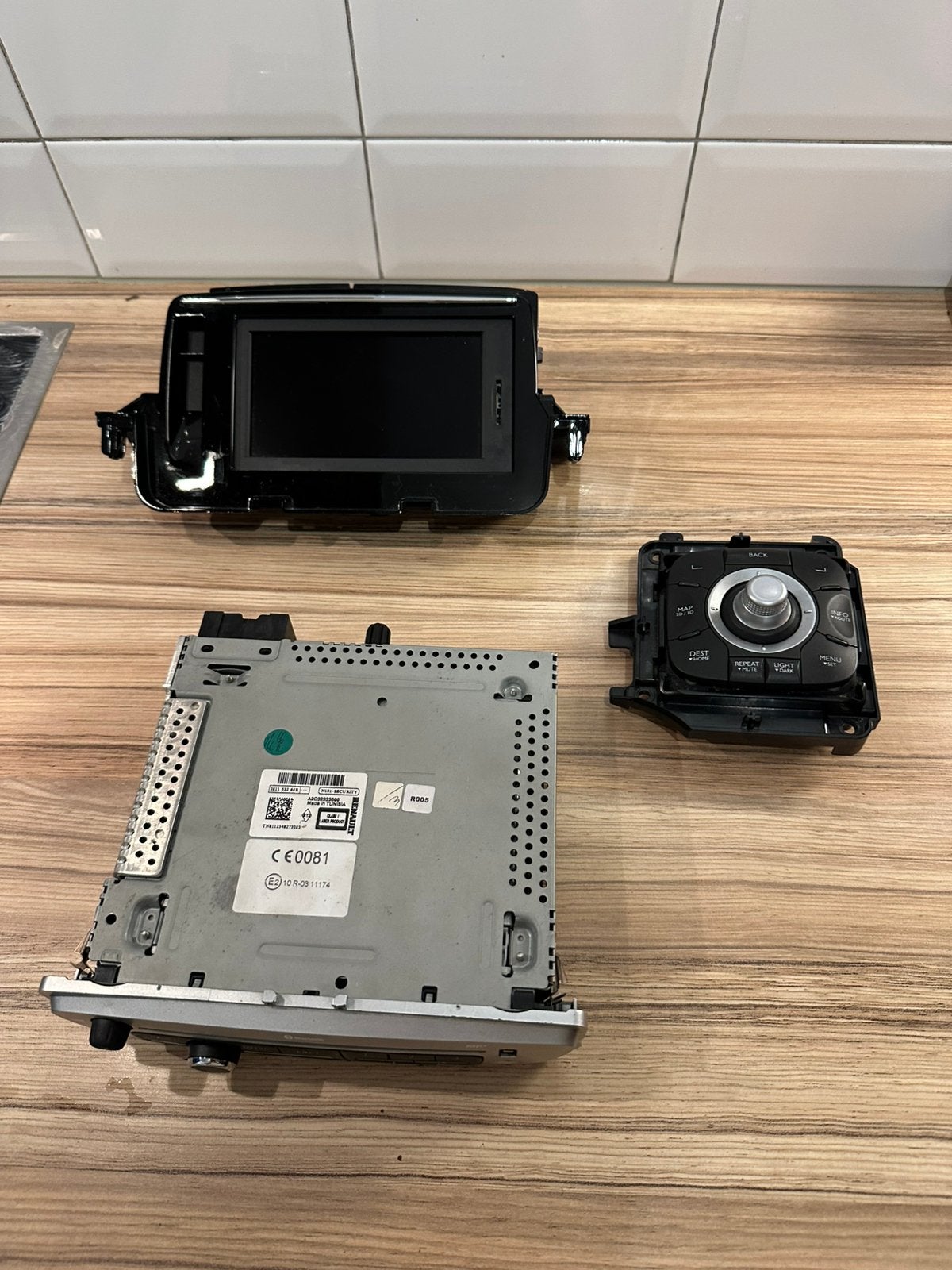 Renault megane 3 BLUETOOTH RADIO set 2012, Auto diversen, Ophalen of Verzenden, Zo goed als nieuw