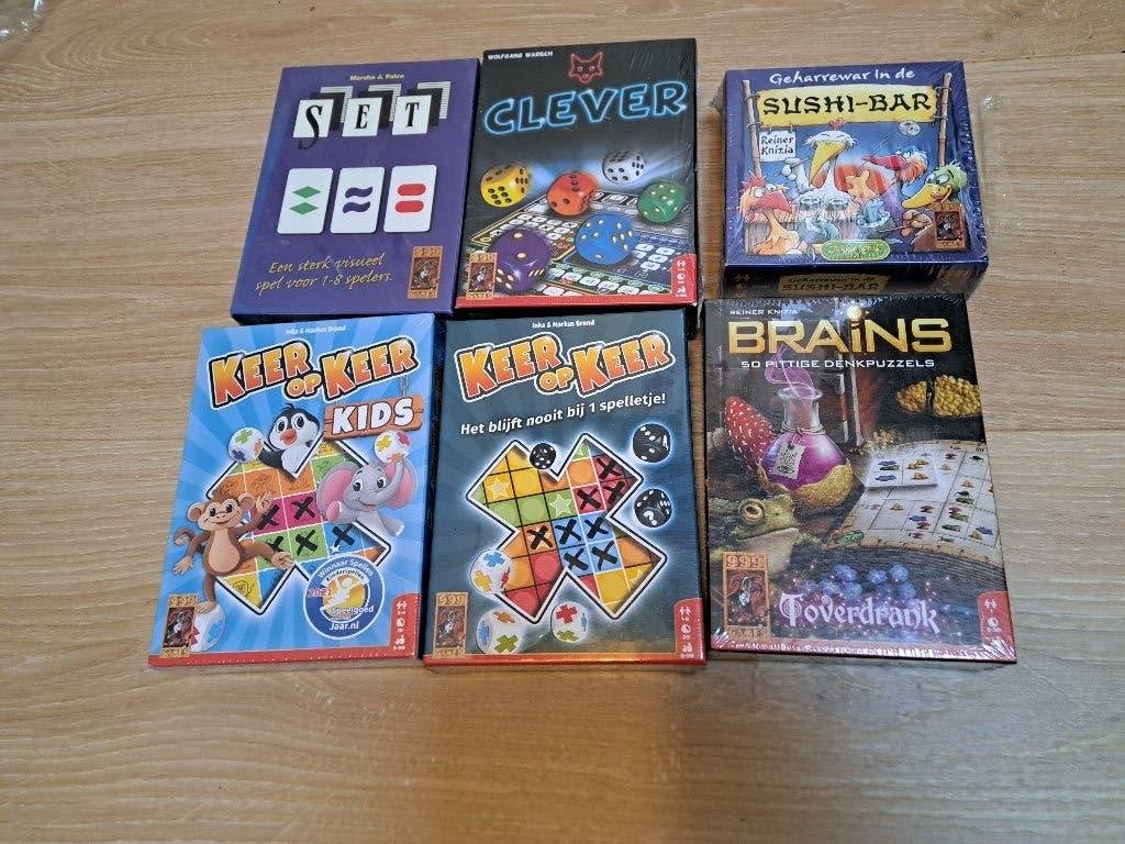 Kaartspellen nieuw in seal, LEUK VOOR SINT OF KERST, Ophalen of Verzenden, Nieuw