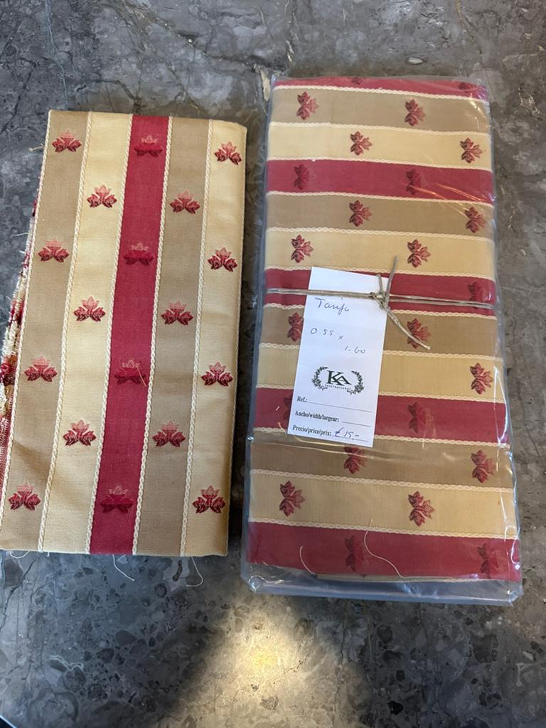 Twee coupons stof voor naaiprojecten, Overige materialen, Ophalen of Verzenden, Zo goed als nieuw, 30 tot 120 cm