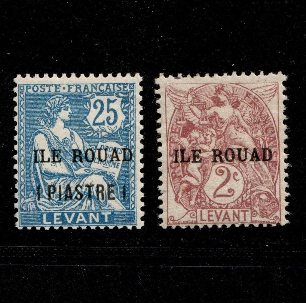 1916 3c-1pi ILE-ROUAD Franse-bezetting Ottomaans-eiland WO1, Ophalen of Verzenden, Postfris, Midden-Oosten