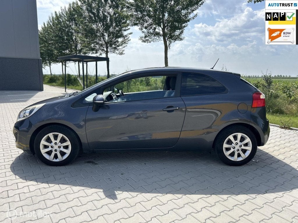 Kia Rio 1.2 CVVT Plus Pack|APK|AIRCO|NAP|, Auto's, Kia, Euro 5, 40 €/maand, Origineel Nederlands, Bedrijf