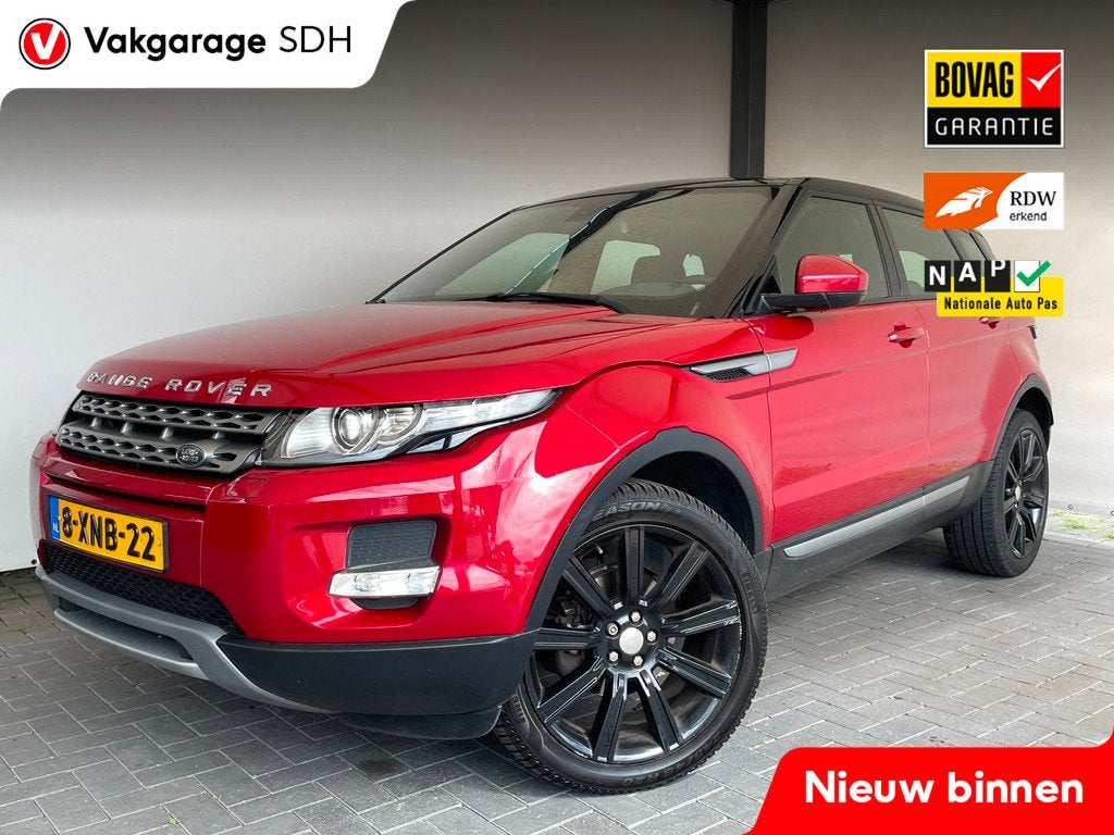 Land Rover Range Rover Evoque 2.2 eD4 2WD Dynamic|Glazen dak, Auto's, Land Rover, Voorwielaandrijving, Euro 5, Gebruikt, Zwart