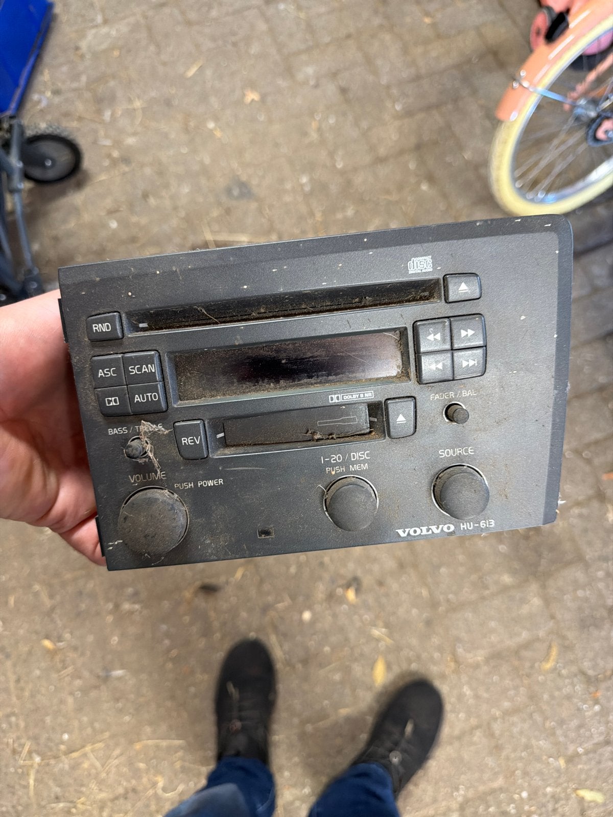 Volvo HU-613 Autoradio - Gebruikt, Ophalen, Gebruikt