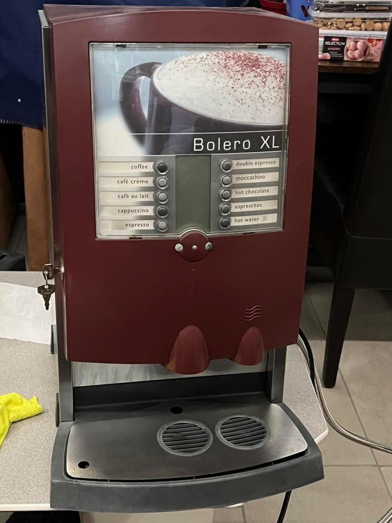 Bolero XL Koffieapparaat - Professioneel, Ophalen of Verzenden, Gebruikt, Koffie en Espresso