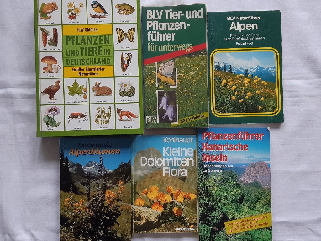 Plant&diergids Alpen Kanarisch Eilanden Dolomieten duitstali, Boeken, Ophalen of Verzenden, Gelezen, Natuur algemeen