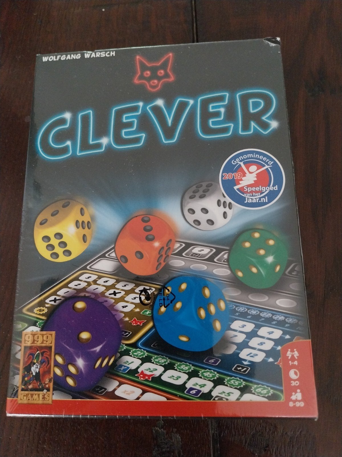GEZELSCHAPSSPEL CLEVER NIEUW, Ophalen of Verzenden, Nieuw