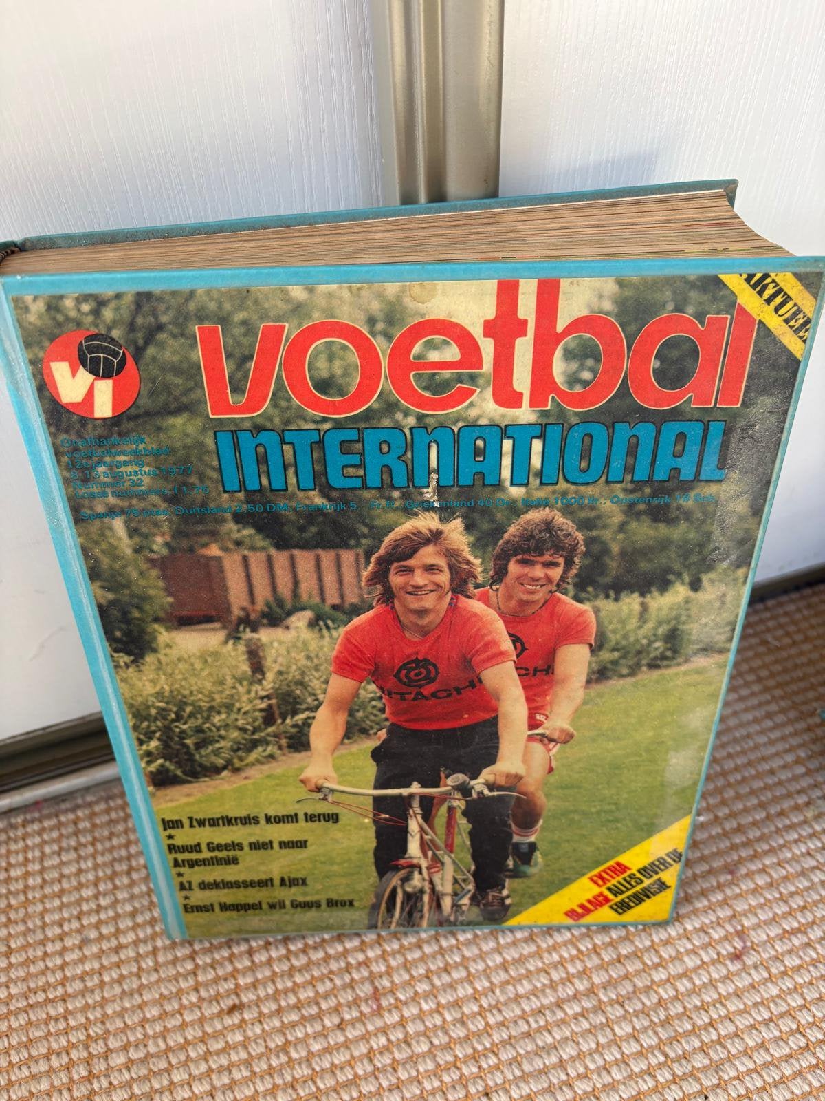 Voetbal boeken jaren 80, Ophalen, Gelezen, Sport, Hobby en Vrije tijd