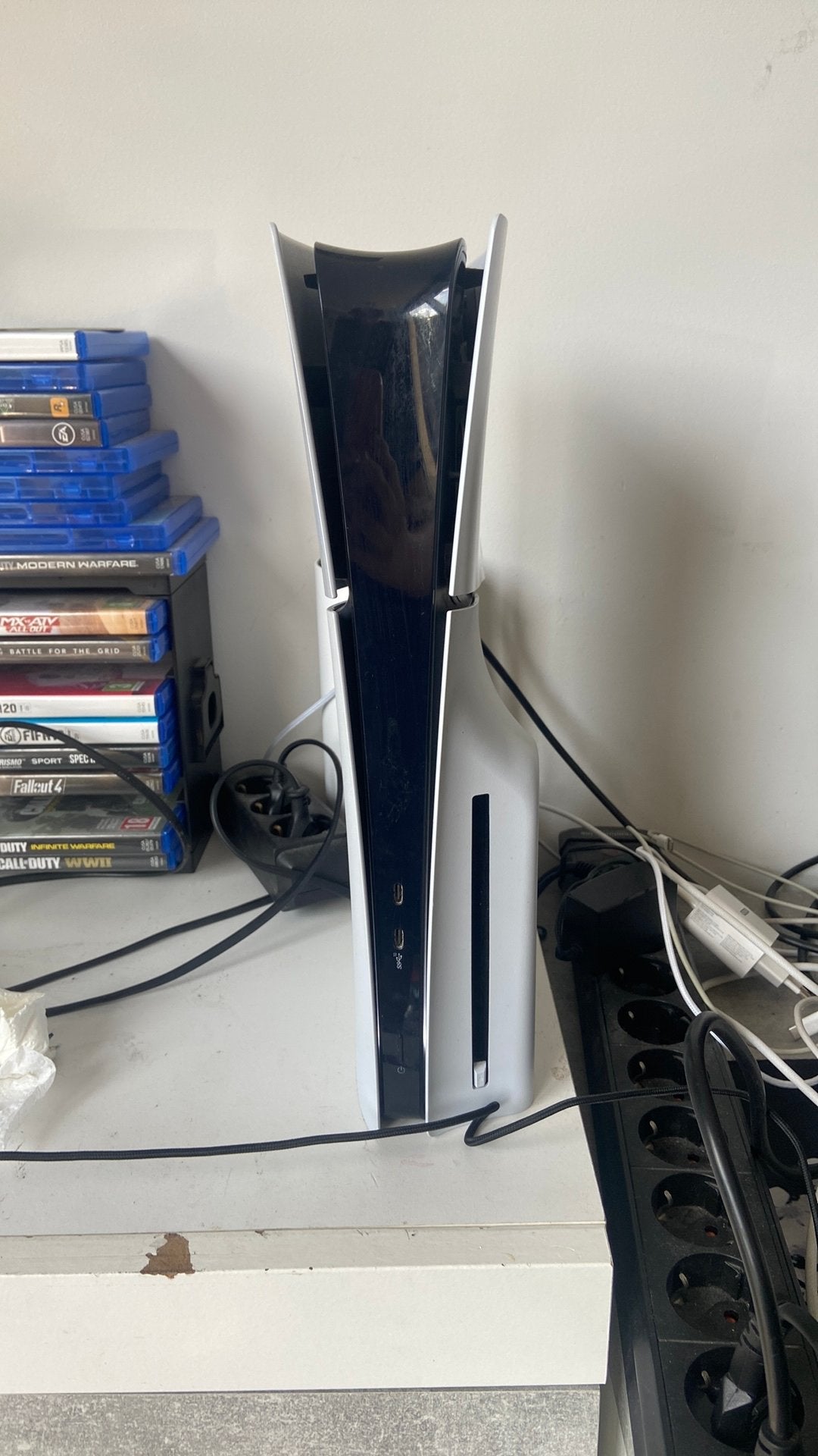 Playstation 5 + disc + slim +ps5 controller, Spelcomputers en Games, Ophalen, Gebruikt, Playstation 5