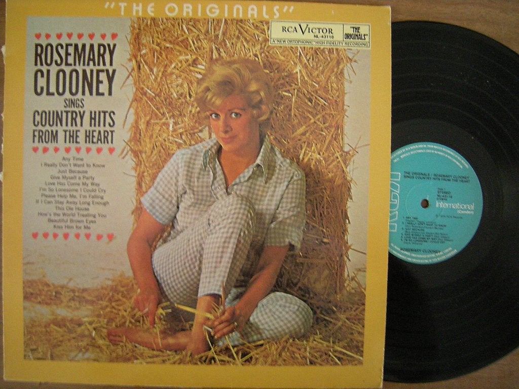 Rosemary Clooney (sings Country Hits From The Heart), LP, Gebruikt, Ophalen of Verzenden, 12 inch