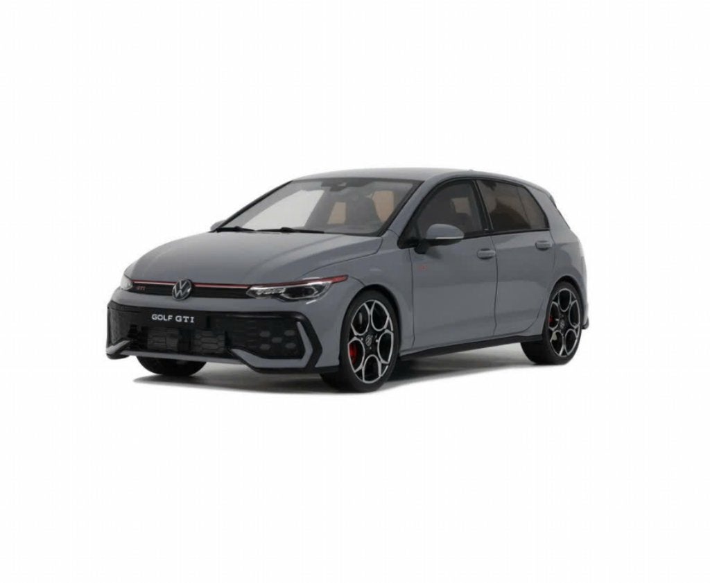VW GOLF VIII GTI 2024 grijs OTTO MOBILE SCHAAL 1/18 OT1137, Verzenden, Nieuw, Auto, OttOMobile