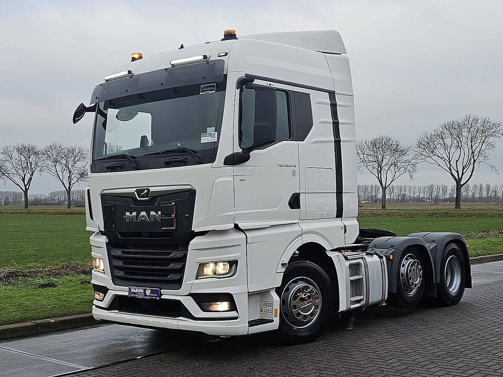 M.A.N. 26.470 TGX tg3 gm 6x2/4 adr pto, Auto's, Automaat, Euro 6, MAN, Wit