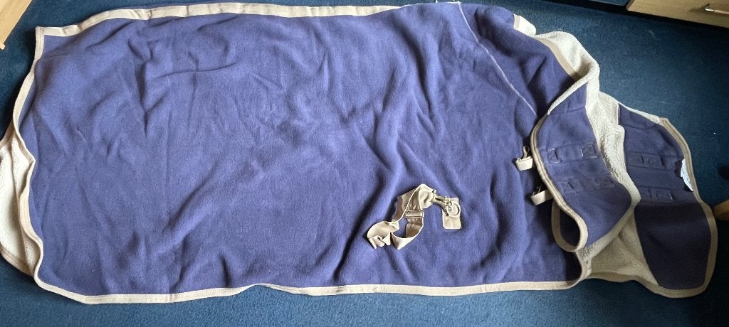 Uitstapdeken fleece, Gebruikt, Overige merken, Zweetdeken, Overige materialen