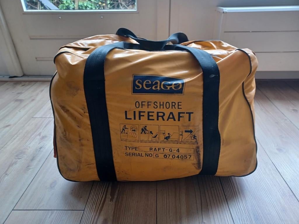Reddingsvlot Seago Offshore Raft-G-4, Ophalen, Zo goed als nieuw, Overige typen
