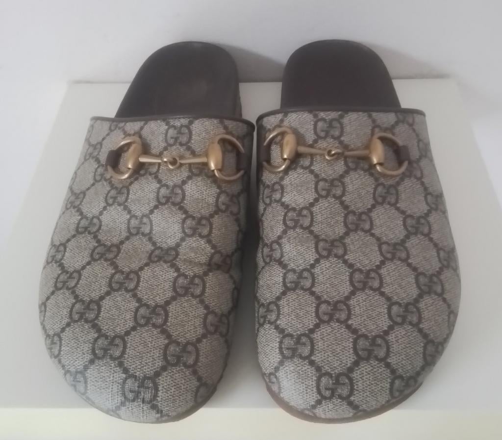 Originele Gucci horsebit muilen 39, Beige, Sandalen of Muiltjes, Ophalen of Verzenden, Gucci