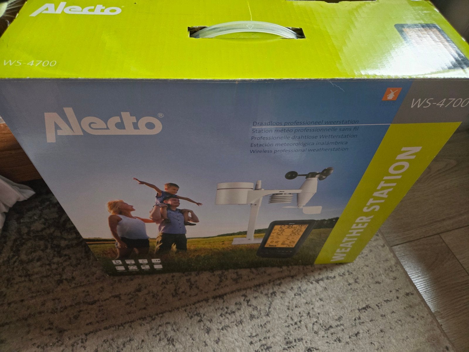 Alecto WS-4700 Draadloos Professioneel Weerstation, Ophalen of Verzenden, Nieuw, Weerstation