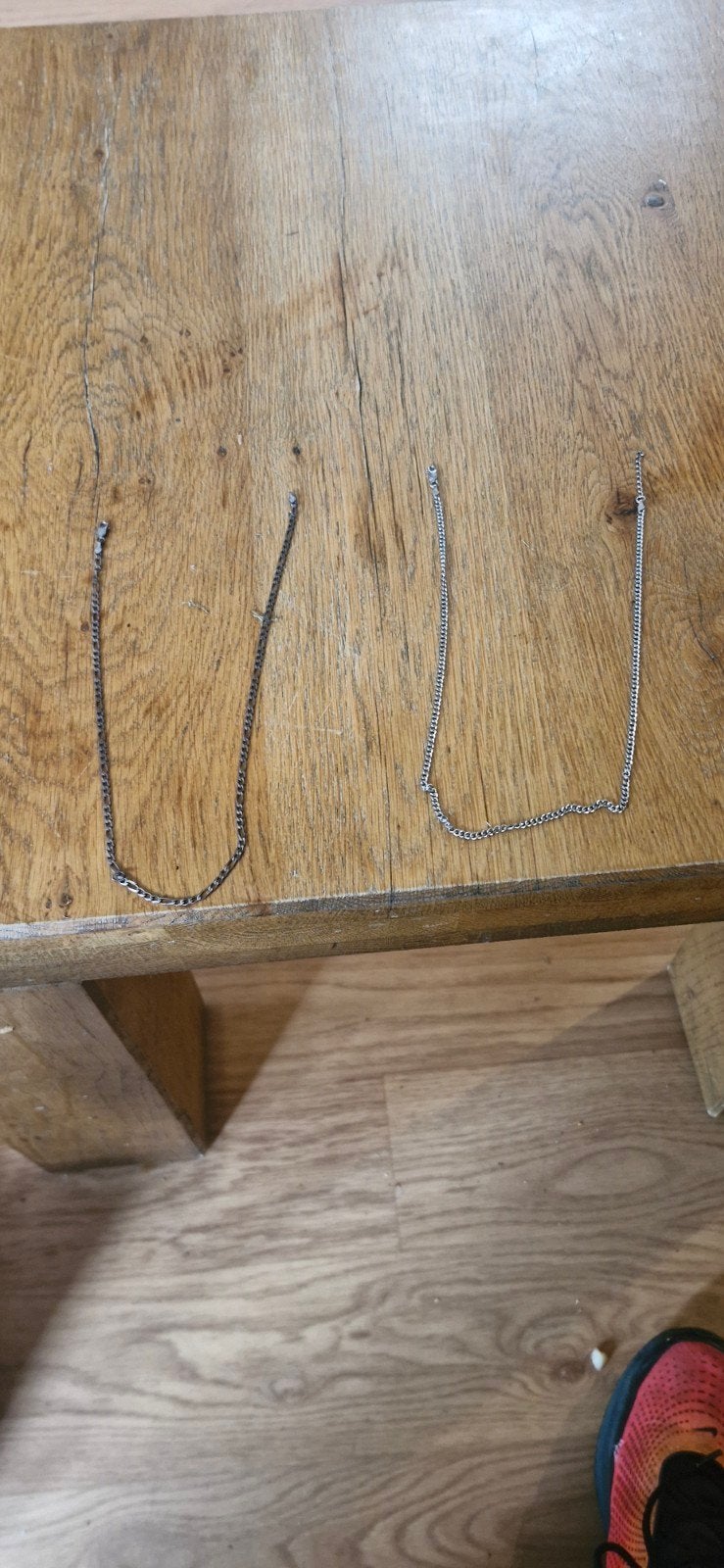 Zilveren ketting, Verzenden, Gebruikt, Zilver, Zilver