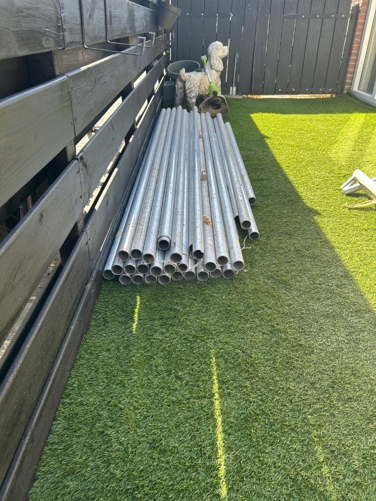 Steigerbuizen - standbouw - aluminium - zie omschrijving, Ophalen, Zo goed als nieuw, Overige typen, 2 tot 5 meter