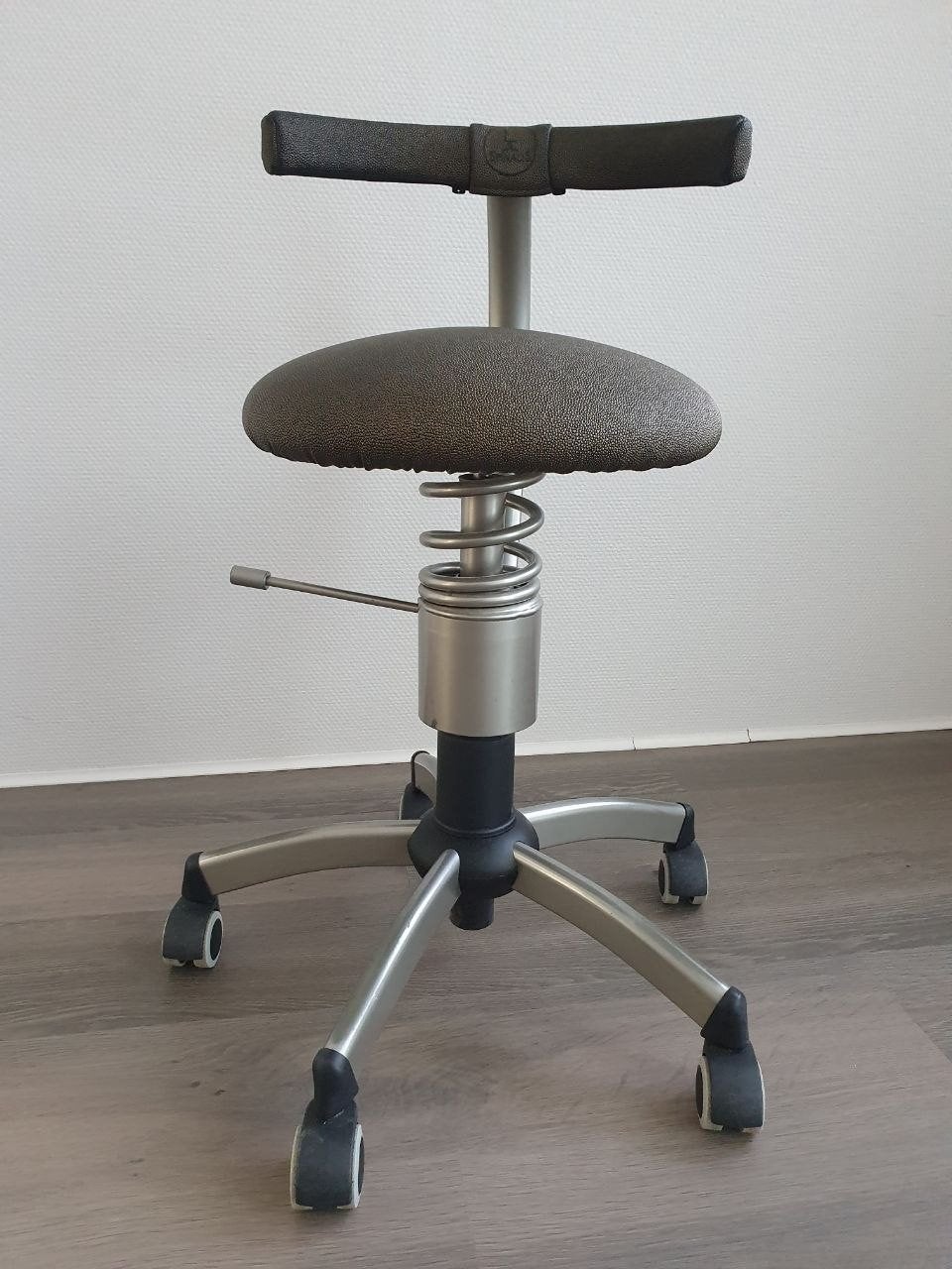 Ergonomische Spinalis werkstoel, Ophalen, Gebruikt, Zwart, Bureaukruk