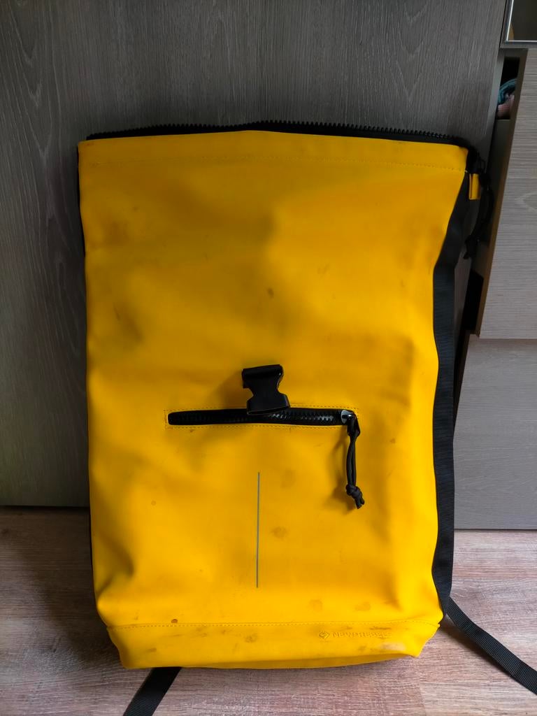 New rebels laptop rugzak geel, Sieraden, Tassen en Uiterlijk, Tassen | Rugtassen, Ophalen of Verzenden, Nieuw, Overige merken