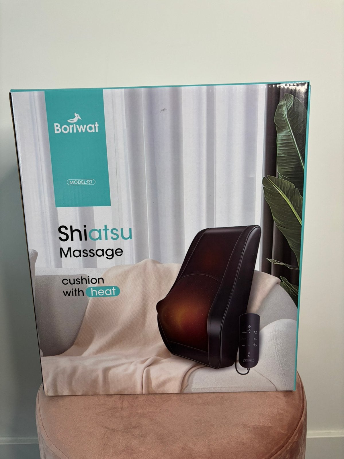 Shiatsu massageapparaat voor rug en nek met warmtefunctie, Ophalen of Verzenden, Nieuw, Apparaat