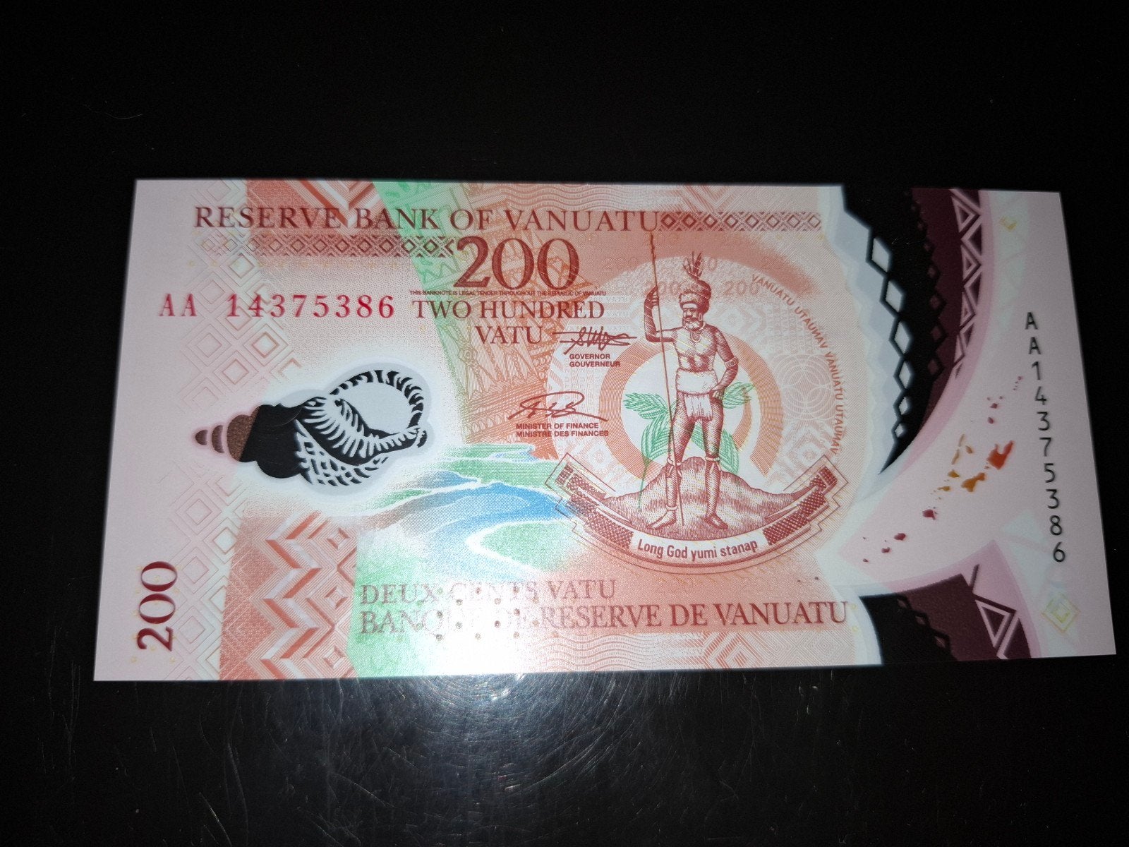 ### Vanuatu 200 vatu 2020 ###, Postzegels en Munten, Ophalen of Verzenden
