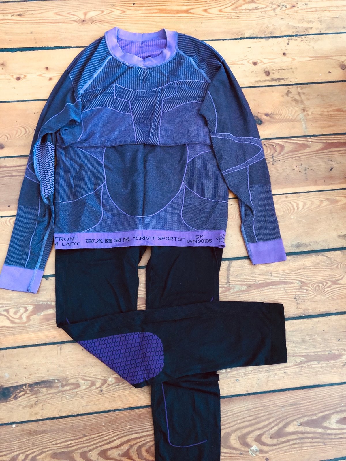 Crivit Sports Ski Thermokleding Set - Maat S, Ophalen of Verzenden, Zo goed als nieuw, Maat 36 (S), Overige typen