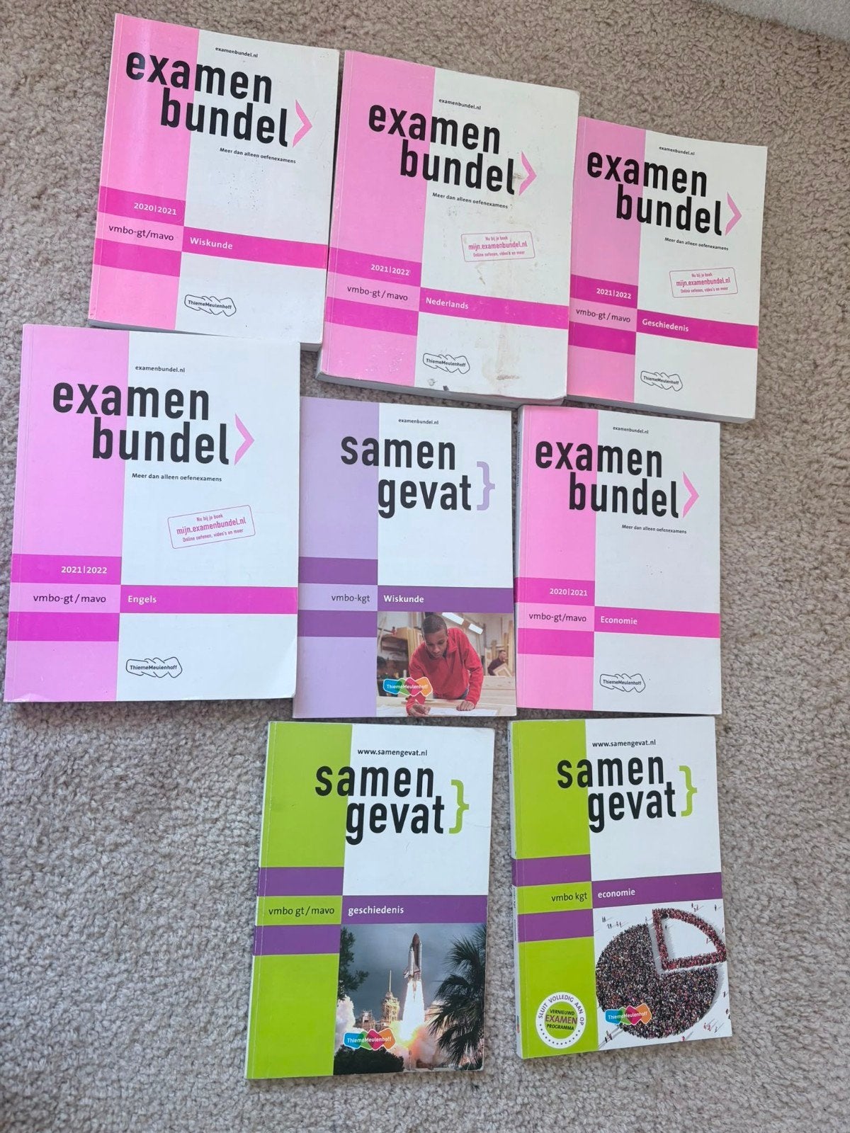 Mavo examen bundels en samenvattingen, Ophalen of Verzenden, Zo goed als nieuw, VMBO