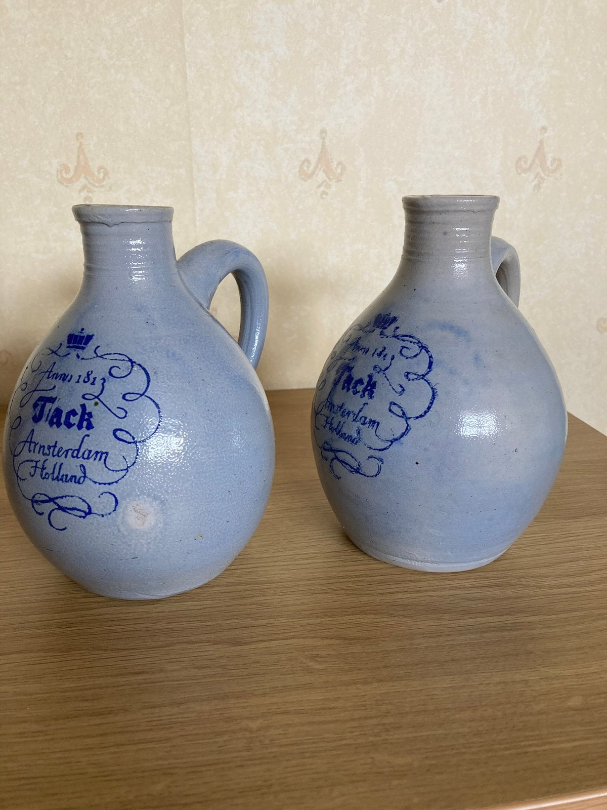 Antiek Tack 1813 Azijnkruikjes, Antiek en Kunst, Ophalen of Verzenden