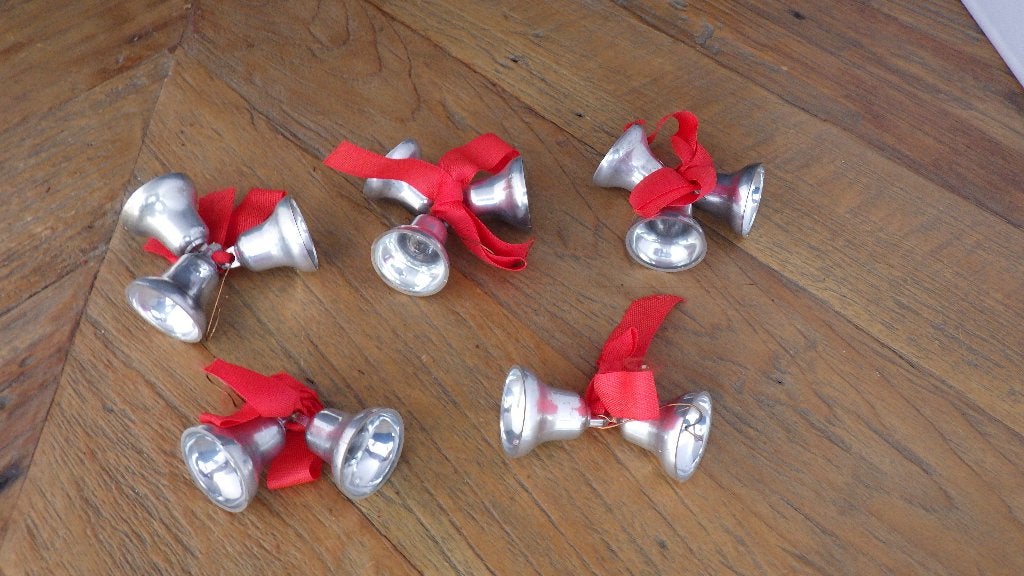 mooie kerstbelletjes, Ophalen of Verzenden, Gebruikt
