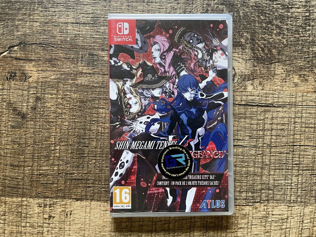 Shin Megami Tensei V (5): Vengeance - Switch NIEUW/ONGEOPEND, 1 speler, Nieuw, Ophalen of Verzenden, Role Playing Game (Rpg)